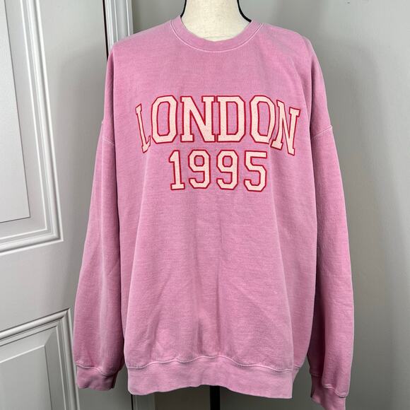 RARE Anthropologie The Roam City LONDON 1995 Crewneck Sweatshirt - Picture 2 of 9